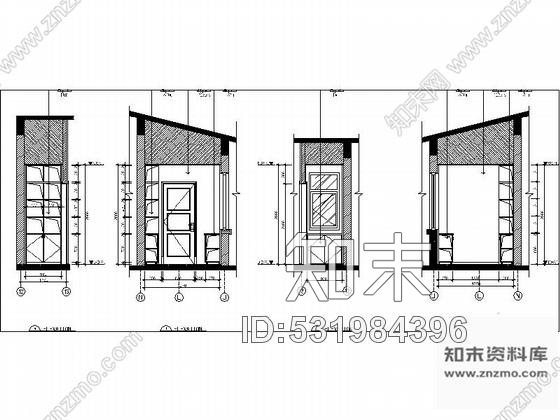 施工图重庆花园洋房叠拼别墅室内装修CAD施工图含效果施工图下载【ID:531984396】