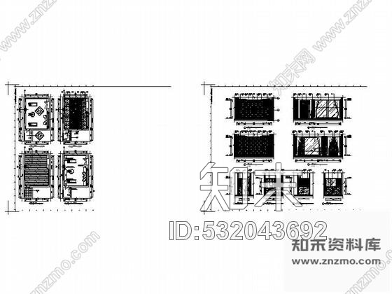 施工图山东某奢华大酒店健身房施工图cad施工图下载【ID:532043692】