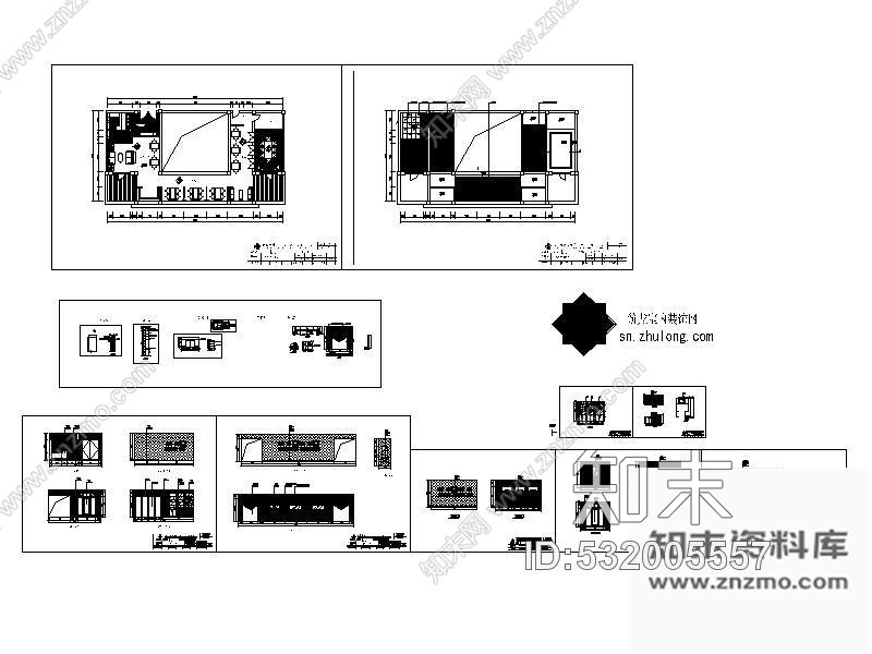 施工图茶餐厅施工图cad施工图下载【ID:532005557】