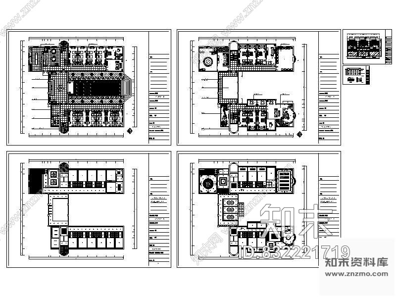 图块/节点株洲某宾馆装饰平面布置图施工图下载【ID:832221719】