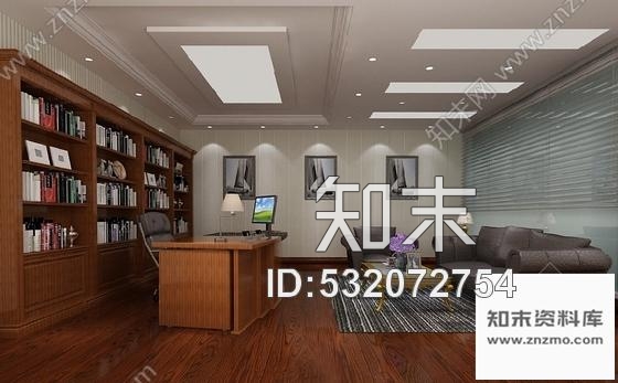 施工图安徽时尚售楼处室内设计装饰CAD施工图含效果cad施工图下载【ID:532072754】