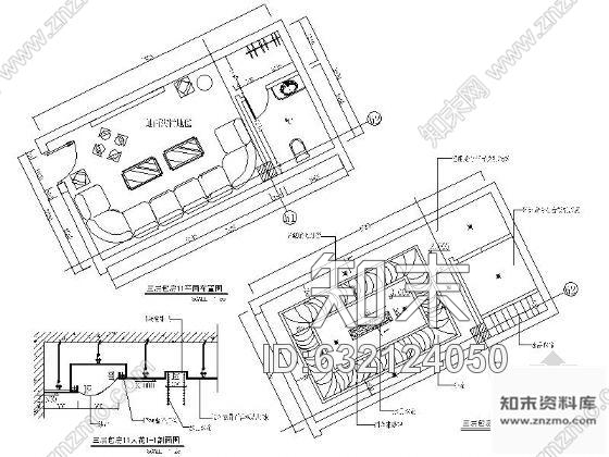 施工图沈阳某商务KTV酒店装修图含效果cad施工图下载【ID:632124050】