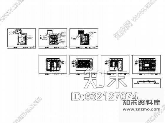 施工图重庆某商务KTV包房E施工图cad施工图下载【ID:632127074】