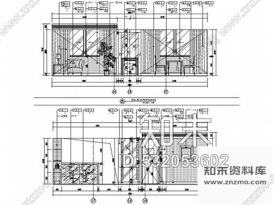 施工图公寓式酒店客房装修图Ⅱcad施工图下载【ID:532053602】