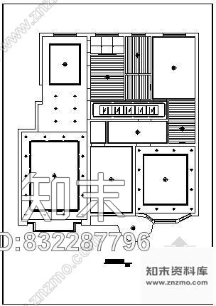 图块/节点天河家园室内装修工程cad施工图下载【ID:832287796】