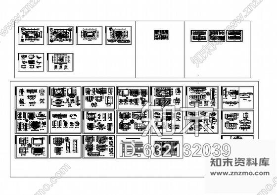 施工图某舞厅装修施工图cad施工图下载【ID:632132039】