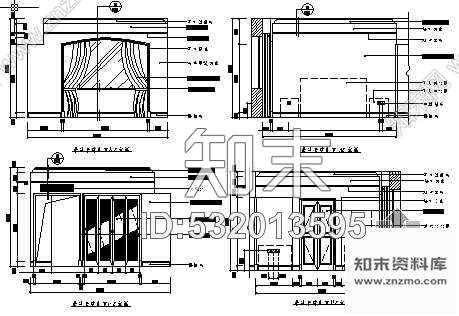 施工图一些快餐厅和西餐厅的施工图cad施工图下载【ID:532013595】