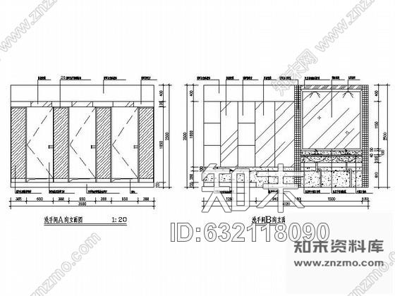 施工图某健身会所室内装修图cad施工图下载【ID:632118090】