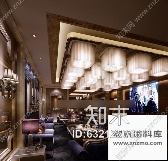 施工图时尚量贩式KTV装修施工图含参考图cad施工图下载【ID:632125016】