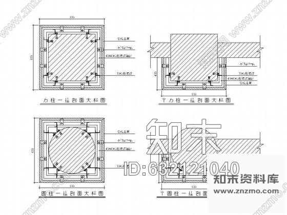 施工图敞开式多功能运动厅装修图cad施工图下载【ID:632121040】