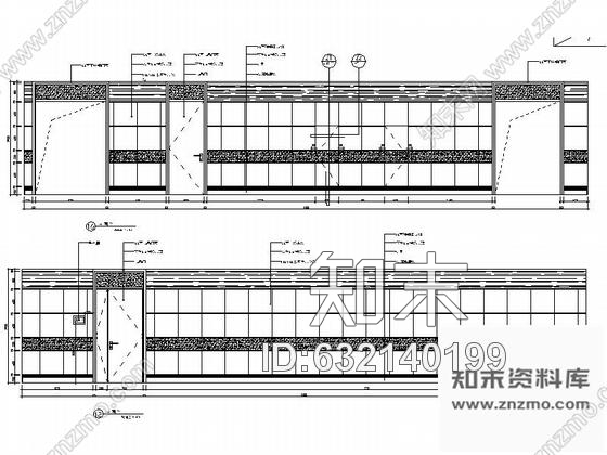 施工图湖北某专科医院一层室内装修施工图含效果cad施工图下载【ID:632140199】