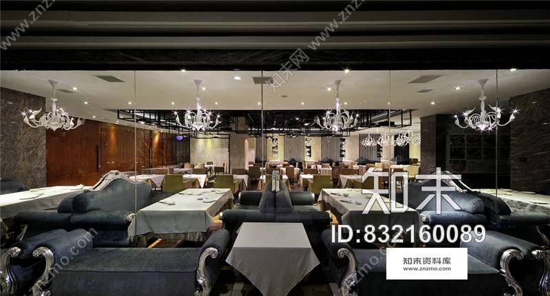 郭继-万象城诺米丁餐厅混搭风格cad施工图下载【ID:832160089】