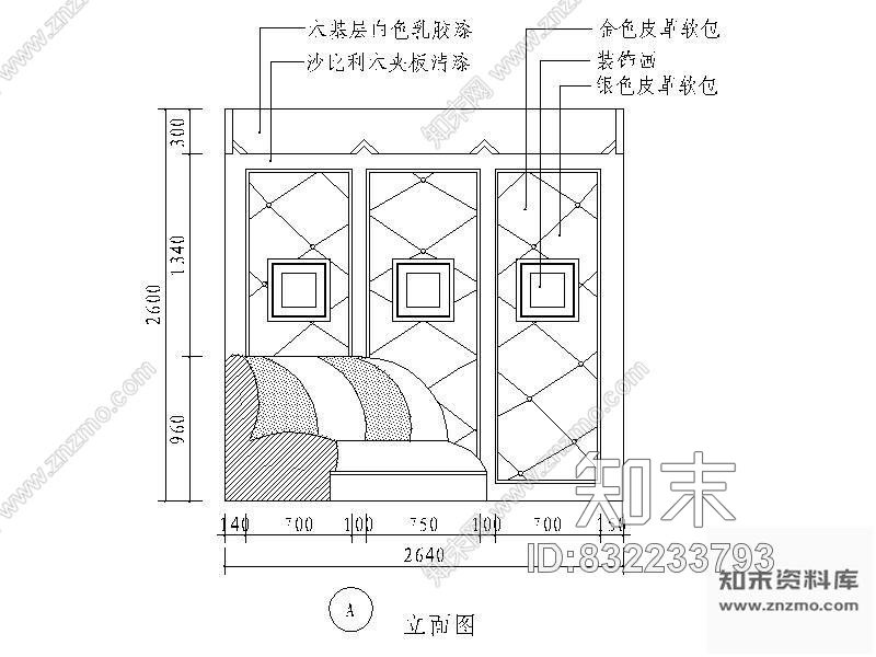 图块/节点某KTV包房立面cad施工图下载【ID:832233793】