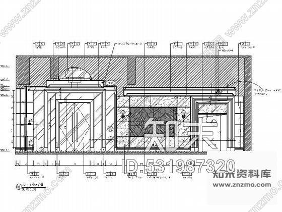 施工图深圳坪山某奢华别墅全套样板房装修图cad施工图下载【ID:531987320】