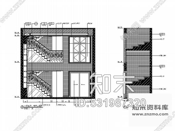 施工图深圳坪山某奢华别墅全套样板房装修图cad施工图下载【ID:531987320】