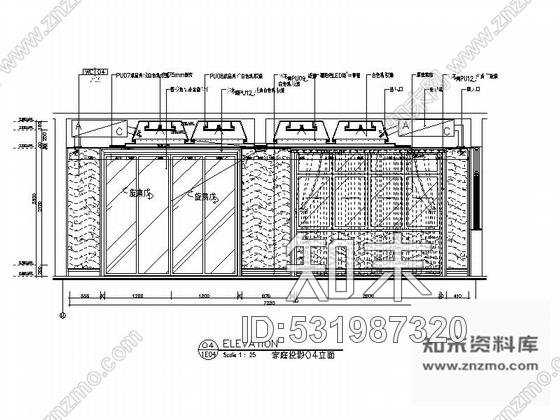 施工图深圳坪山某奢华别墅全套样板房装修图cad施工图下载【ID:531987320】