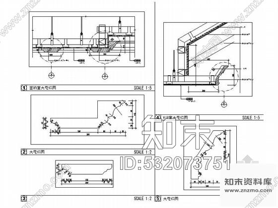 施工图上海某西班牙风格售楼处室内装修施工图含效果cad施工图下载【ID:532073751】