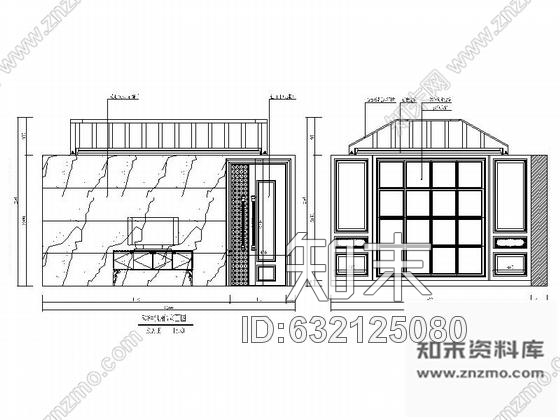 施工图北京欧式量贩式KTV包间室内装修图cad施工图下载【ID:632125080】