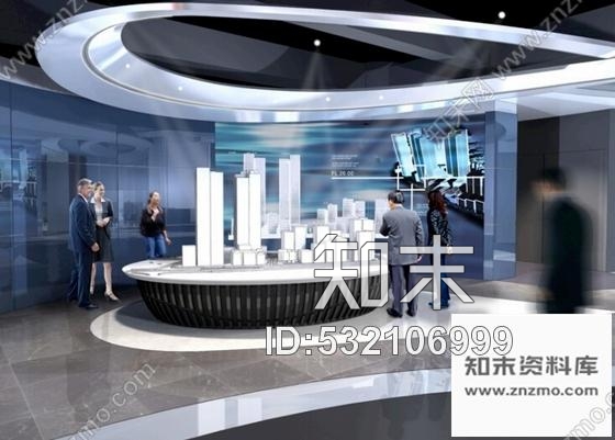 施工图上海国际团队打造金融中心体验展厅施工图含全套汇报方案cad施工图下载【ID:532106999】