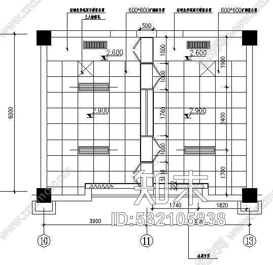 施工图某办公室装修图cad施工图下载【ID:532105838】