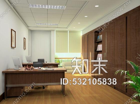 施工图某办公室装修图cad施工图下载【ID:532105838】