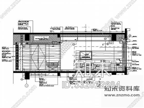 施工图广东花都高档现代风格五星酒店客房室内装修施工图含实景图cad施工图下载【ID:532022684】