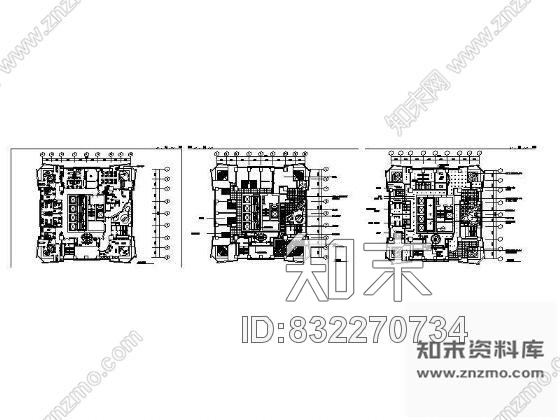 桑拿浴空间平面设计图cad施工图下载【ID:832270734】