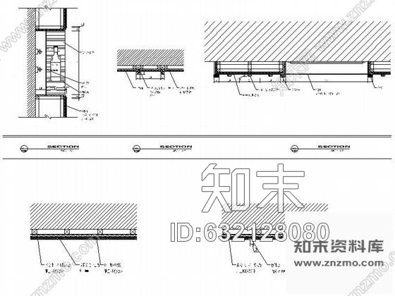 施工图时尚精装KTV室内装修装饰施工图cad施工图下载【ID:632128080】