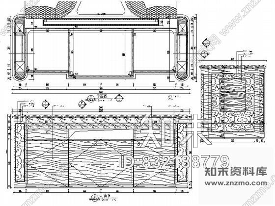 图块/节点餐厅精品收银台详图施工图下载【ID:832188779】