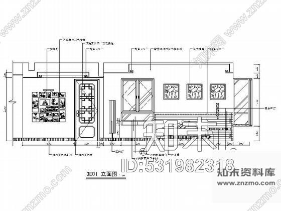 施工图广州环境优雅别墅区新中式风格三层别墅装修施工图cad施工图下载【ID:531982318】