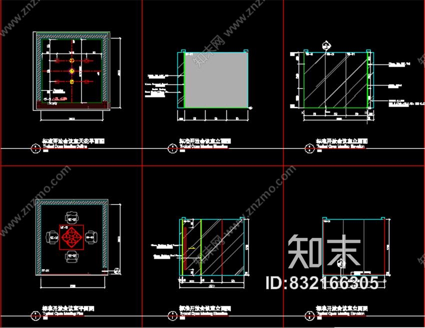 美国AECOMApple苹果上海2号园区办公室丨效果图+CAD施工图+机电图施工图下载【ID:832166305】