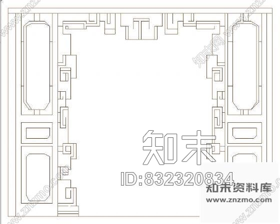 图块/节点一些中式工艺品cad施工图下载【ID:832320834】