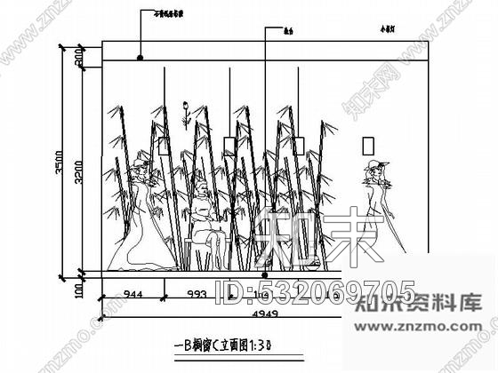 施工图福建现代风格服装专卖店室内装修设计施工图cad施工图下载【ID:532069705】