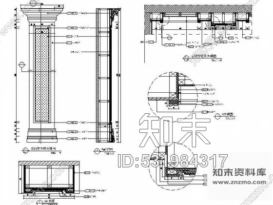 施工图深圳奢华欧式四层花园别墅全套施工图含效果cad施工图下载【ID:531984317】