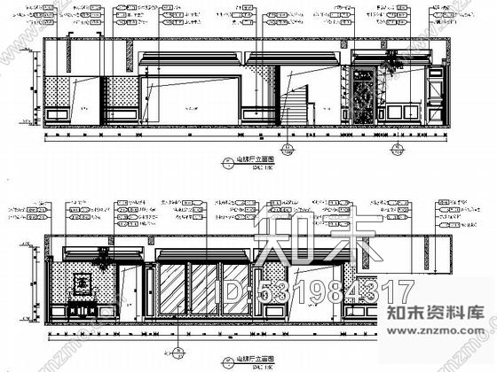 施工图深圳奢华欧式四层花园别墅全套施工图含效果cad施工图下载【ID:531984317】