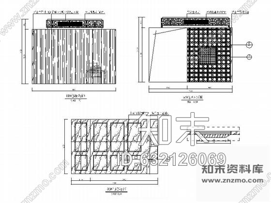 施工图北京豪华量贩式KTV包厢室内设计施工图cad施工图下载【ID:632126069】