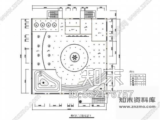 某咖啡厅平面布置图cad施工图下载【ID:832176757】