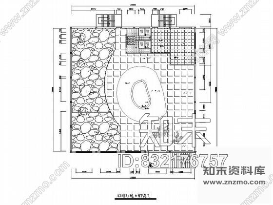 某咖啡厅平面布置图cad施工图下载【ID:832176757】