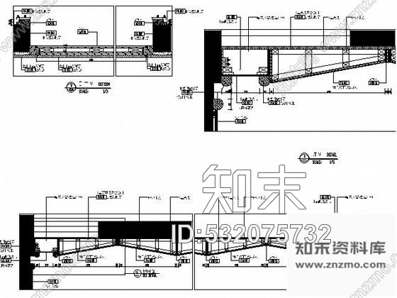 施工图合肥某知名楼盘售楼处装饰施工图cad施工图下载【ID:532075732】
