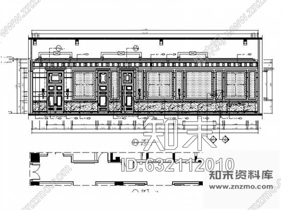 施工图欧式奢华典雅娱乐会所室内施工图含高清效果图cad施工图下载【ID:632112010】