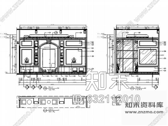 施工图欧式奢华典雅娱乐会所室内施工图含高清效果图cad施工图下载【ID:632112010】
