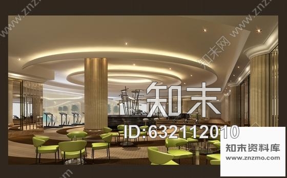 施工图欧式奢华典雅娱乐会所室内施工图含高清效果图cad施工图下载【ID:632112010】
