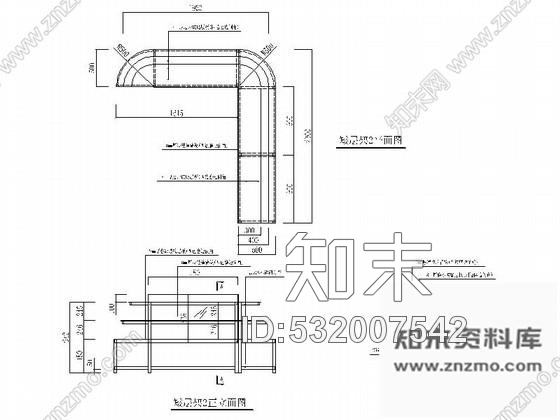 施工图某面包西饼快餐店改造装饰设计图施工图下载【ID:532007542】