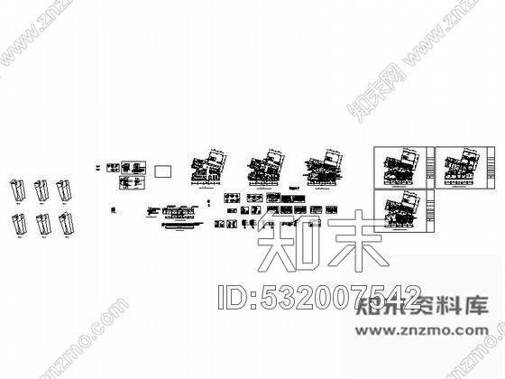 施工图某面包西饼快餐店改造装饰设计图施工图下载【ID:532007542】