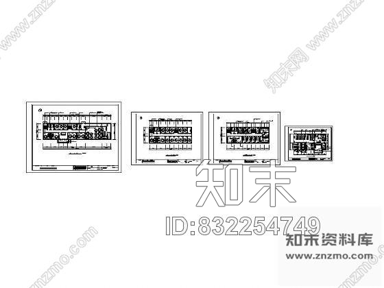 图块/节点酒楼平面设计图cad施工图下载【ID:832254749】