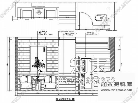 施工图花园式三层别墅室内装修图cad施工图下载【ID:531989372】