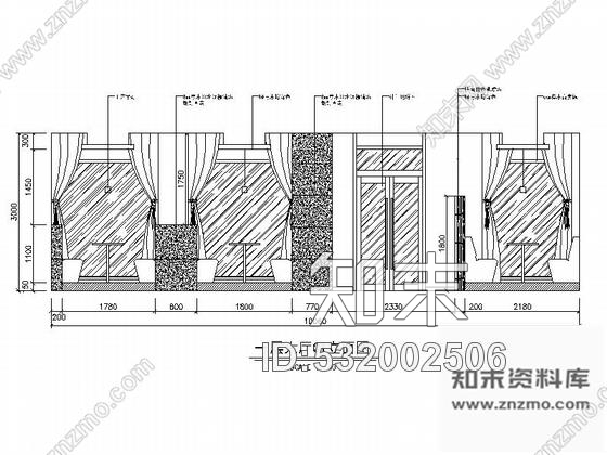 施工图江苏现代风格韩国料理店装修施工图cad施工图下载【ID:532002506】