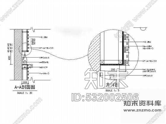 施工图江苏现代风格韩国料理店装修施工图cad施工图下载【ID:532002506】