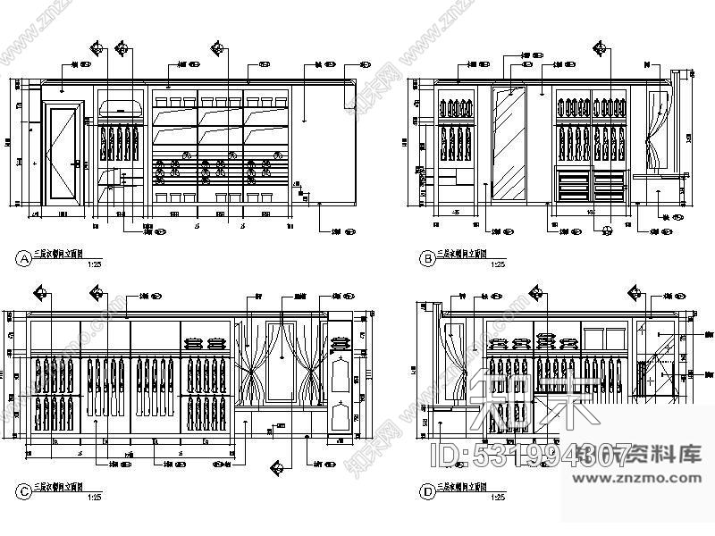 施工图深圳欧式高尔夫球会别墅C13型竣工图施工图下载【ID:531994307】