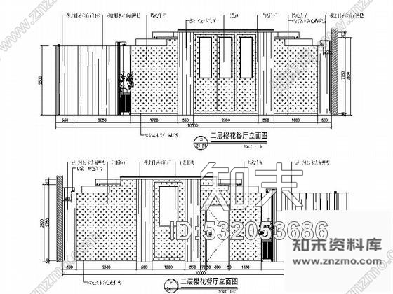 施工图南京某时尚主题酒店室内装修图cad施工图下载【ID:532053686】